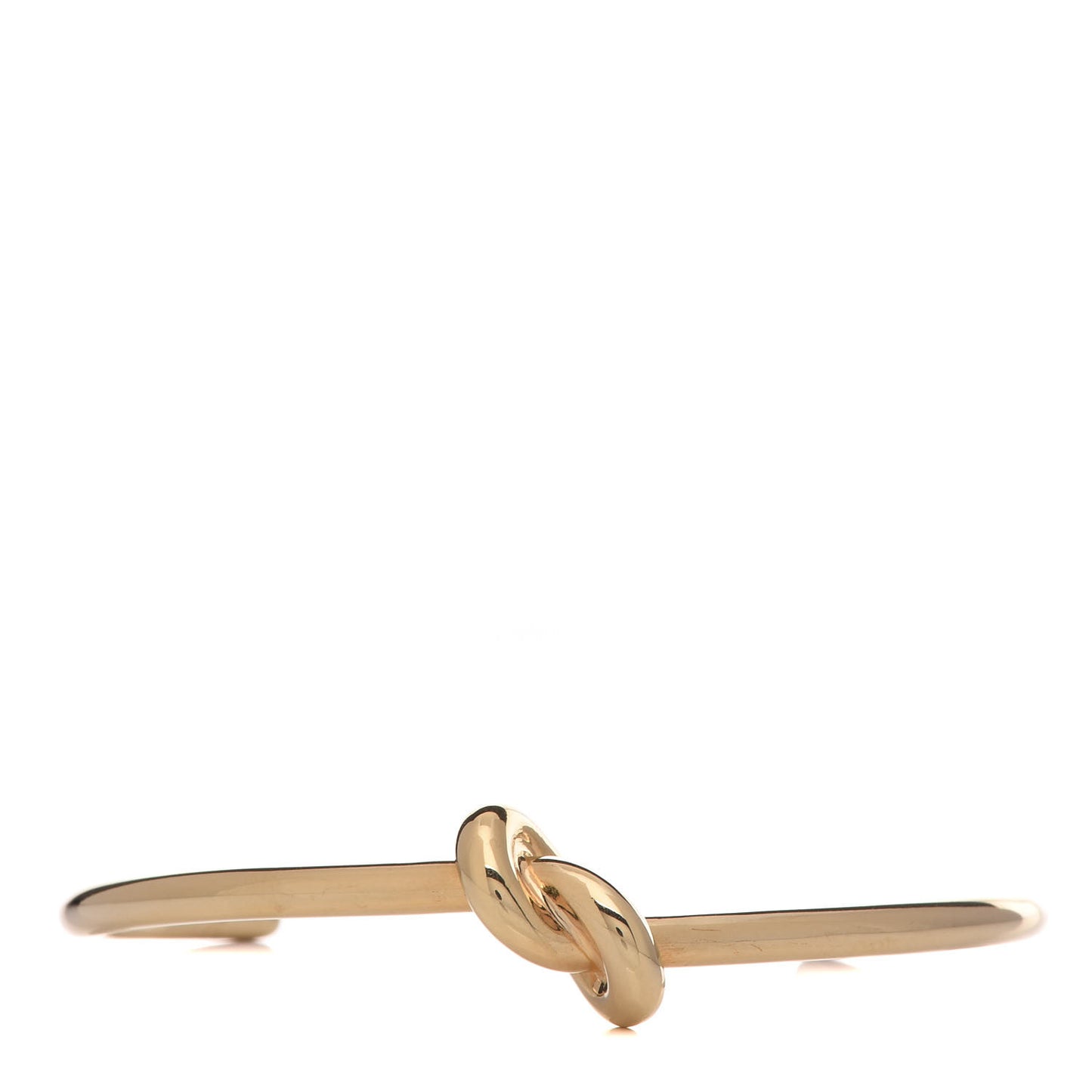 Extra Thin Knot Bracelet Medium Gold