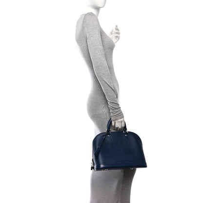 Louis Vuitton Epi Alma PM Indigo 2 of 9