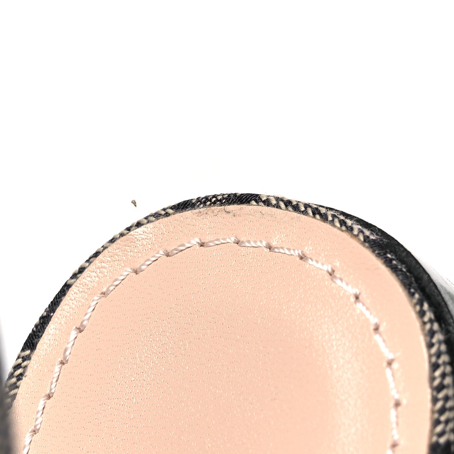 Monogram Horsebit Womens Slingback Ballet Flat 40 Beige Blue