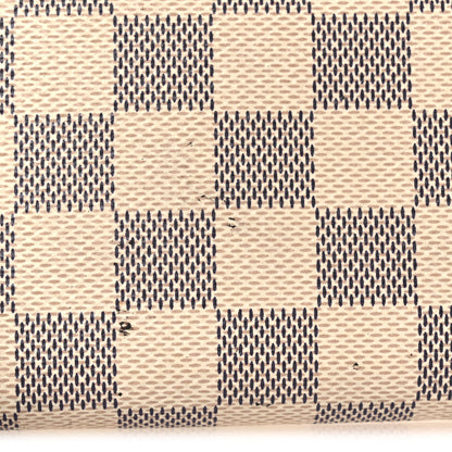 Louis Vuitton Damier Azur Clemence Wallet Rose Ballerine 9 of 9