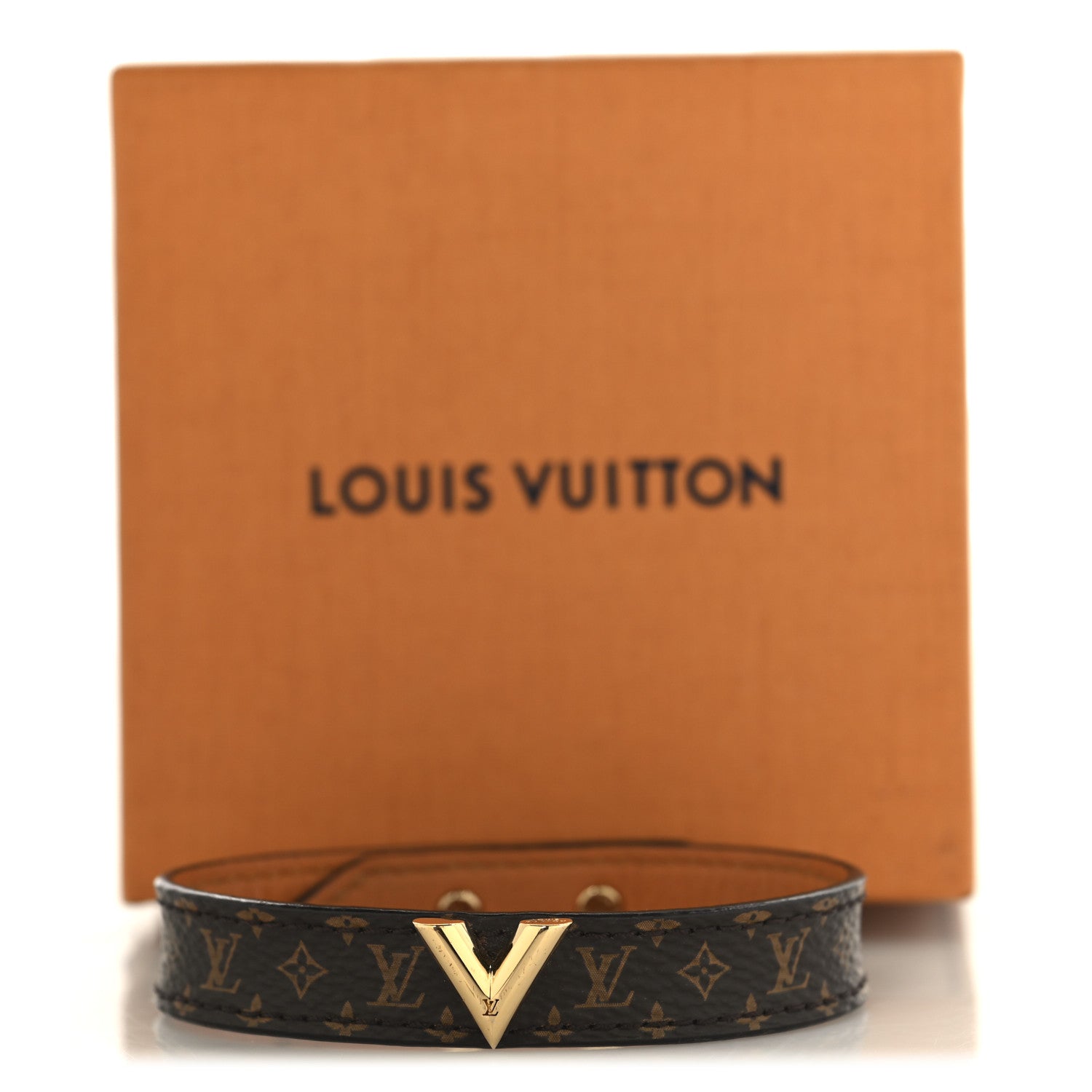 Louis Vuitton Monogram Essential V Bracelet 19 1850987 – FASHIONPHILE