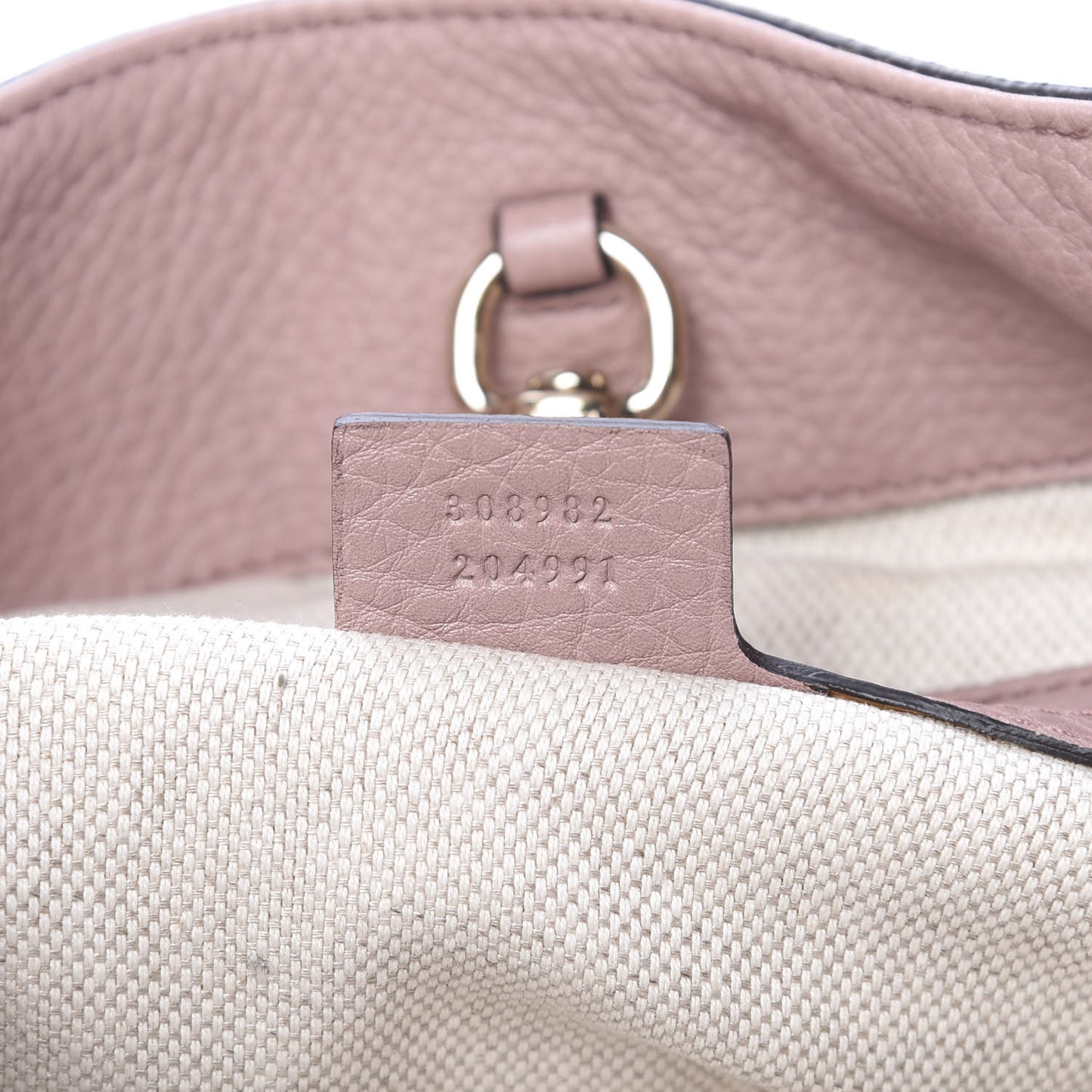 Pebbled Calfskin Medium Soho Chain Shoulder Bag Dark Cipria