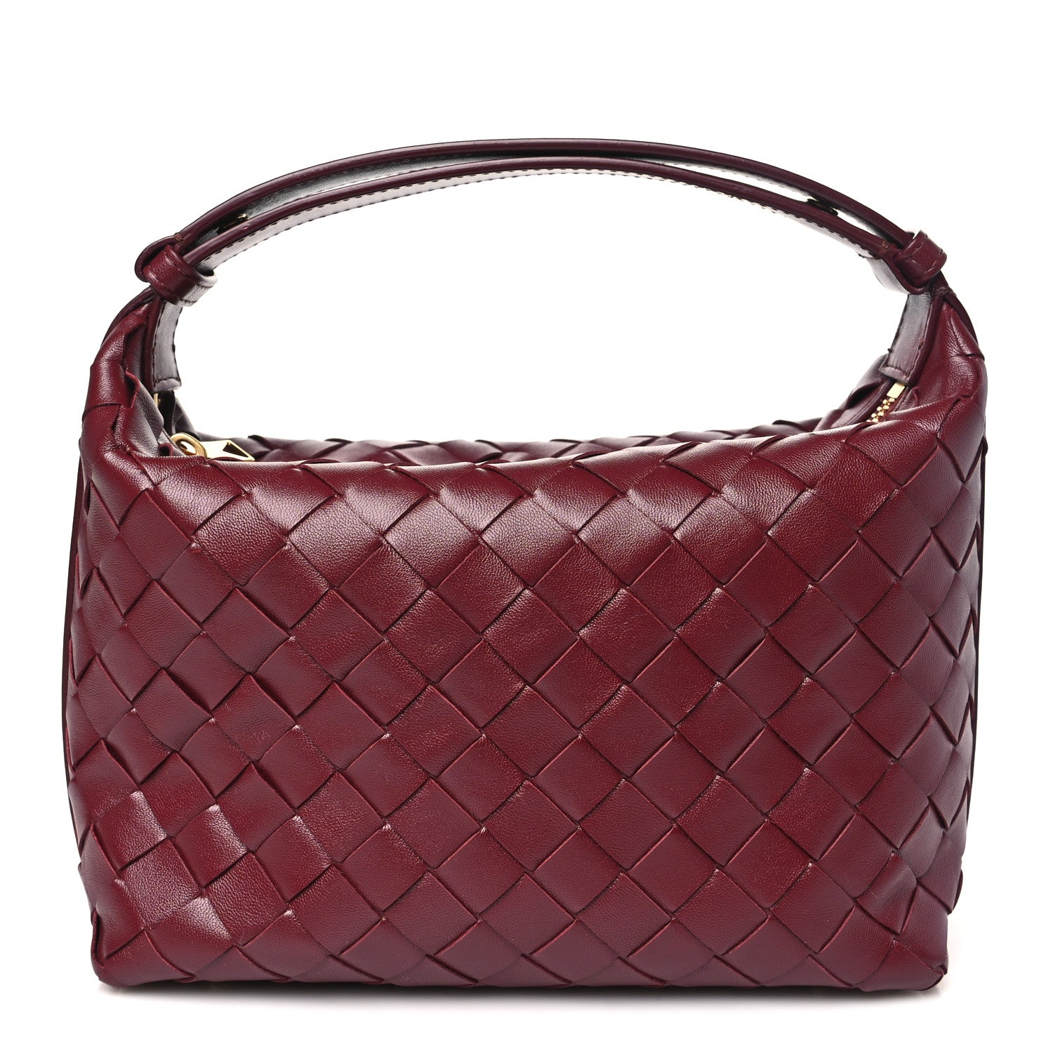 Bottega Veneta Calfskin Nappa Intrecciato Mini Wallace Barolo 1 of 11