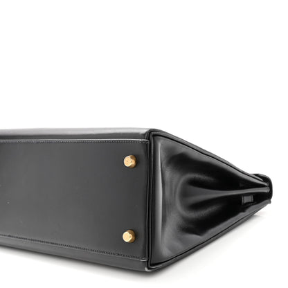 Hermes Box Kelly Retourne 32 Black 10 of 17