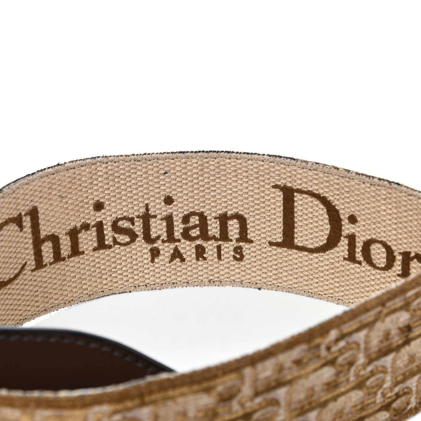 Velvet Oblique Shoulder Strap Bronze