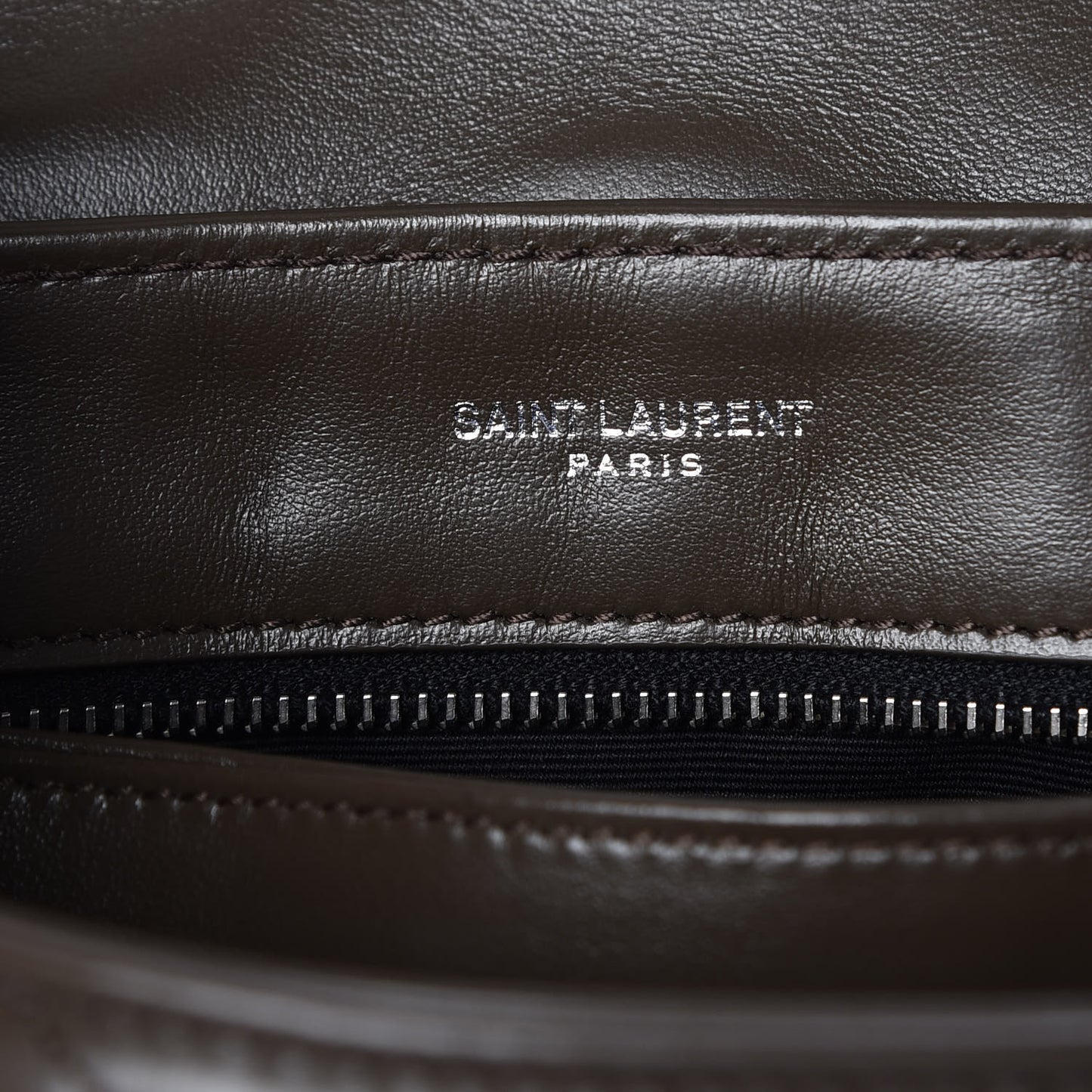 Calfskin Y Quilted Monogram Toy Loulou Crossbody Bag Faggio