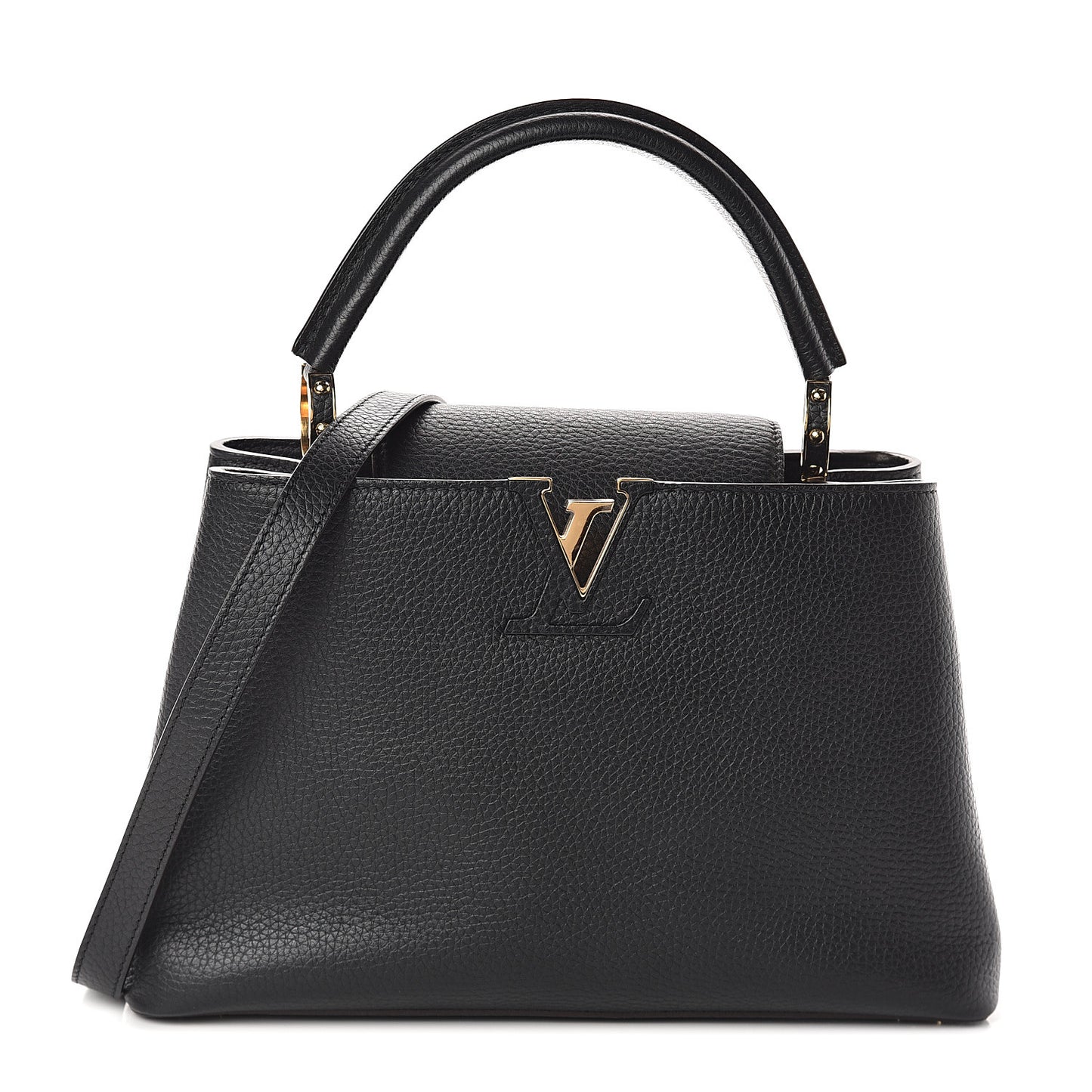 Taurillon Capucines PM Black