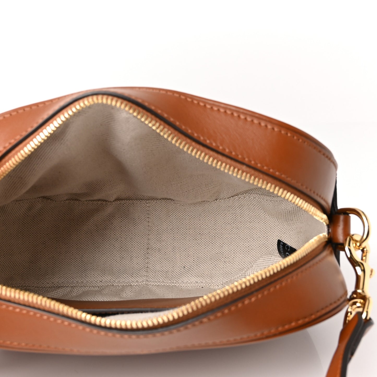 Calfskin GG Matelasse Shoulder Bag Peanut Brown Natural