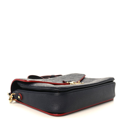 Louis Vuitton Empreinte Pochette Metis Marine Rouge 4 of 12