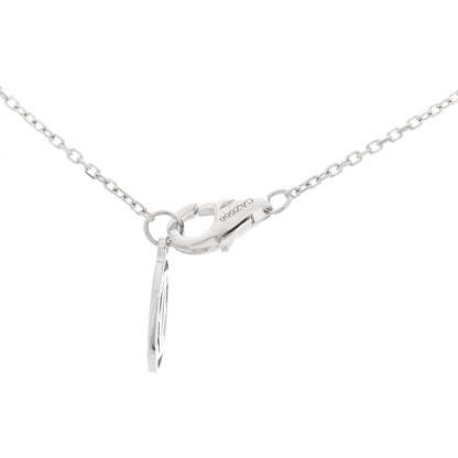 Cartier 18K White Gold Diamond .24ct C De Cartier Pendant Necklace 4 of 4