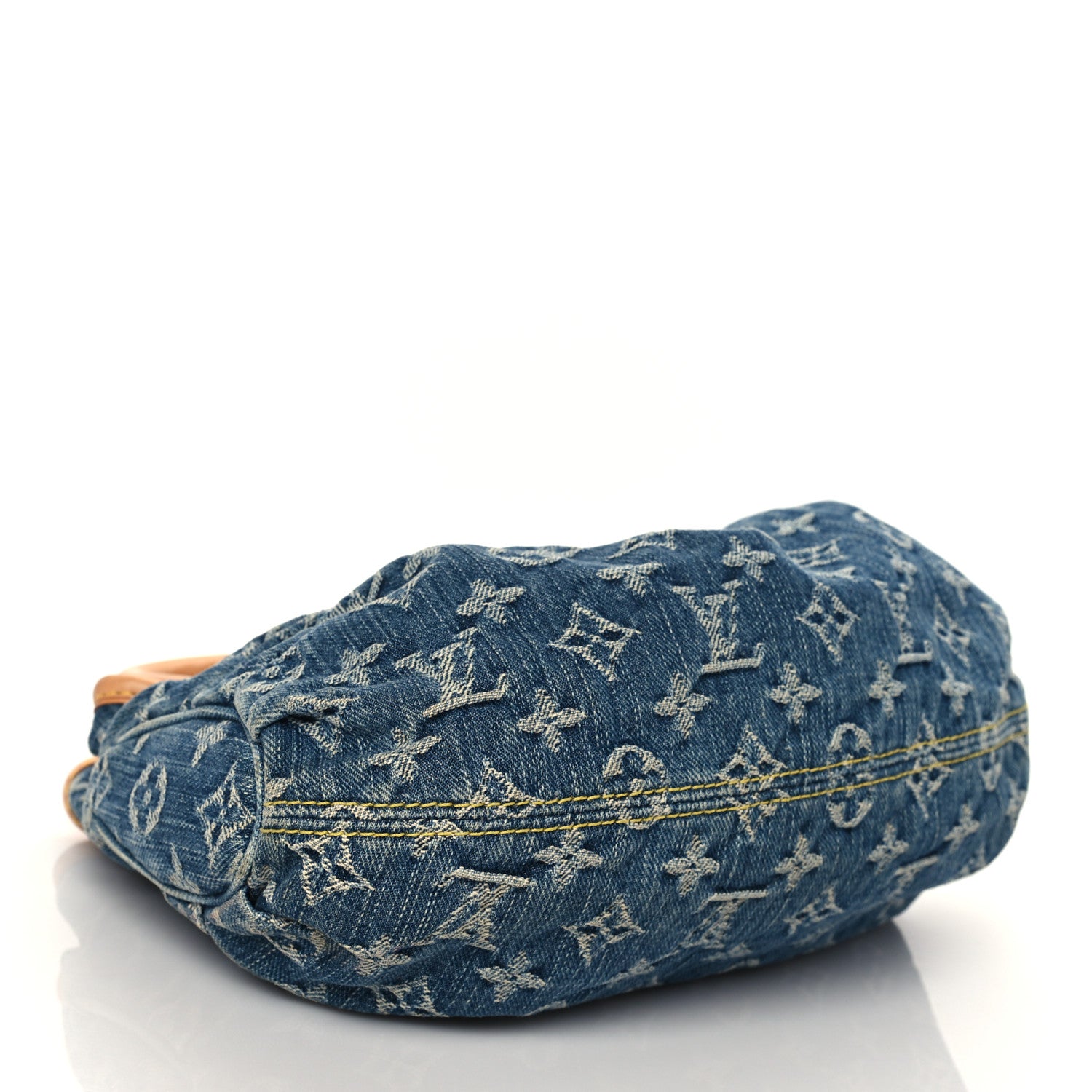 Louis Vuitton Monogram Denim Pleaty Blue 4 of 9