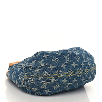 Louis Vuitton Monogram Denim Pleaty Blue 4 of 9