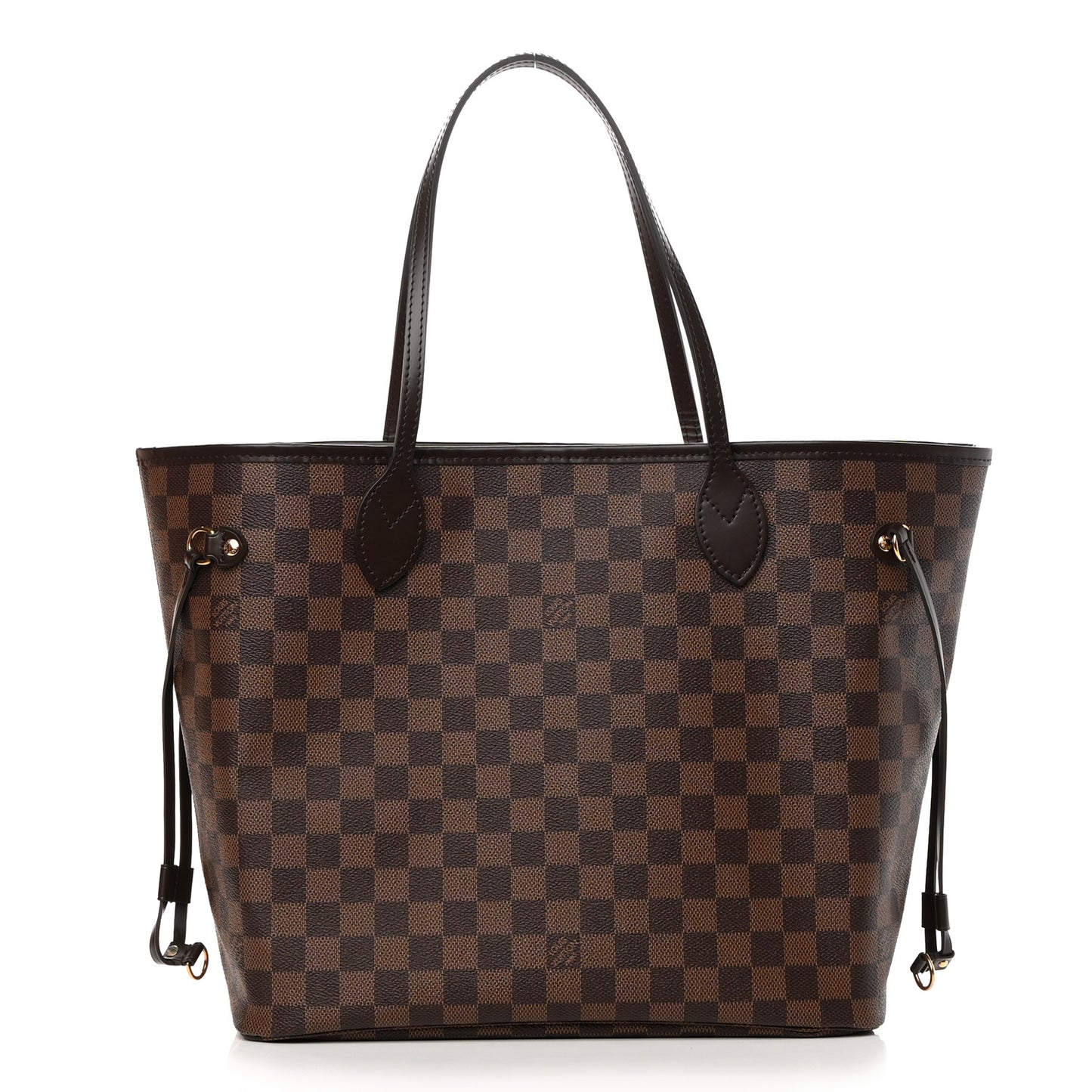 Damier Ebene Neo Neverfull MM Rose Ballerine