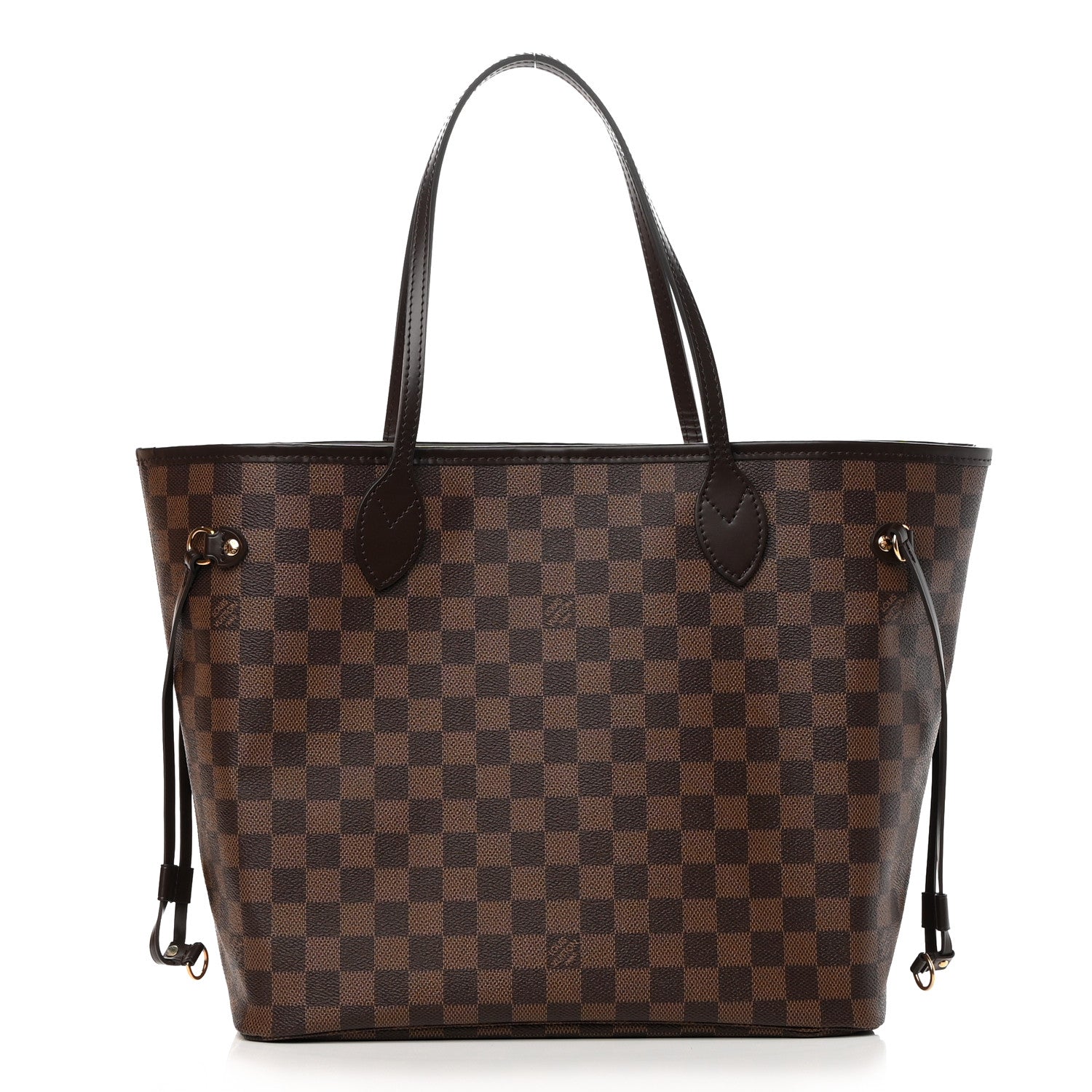 Louis Vuitton Damier Ebene Neo Neverfull MM Rose Ballerine 3 of 15