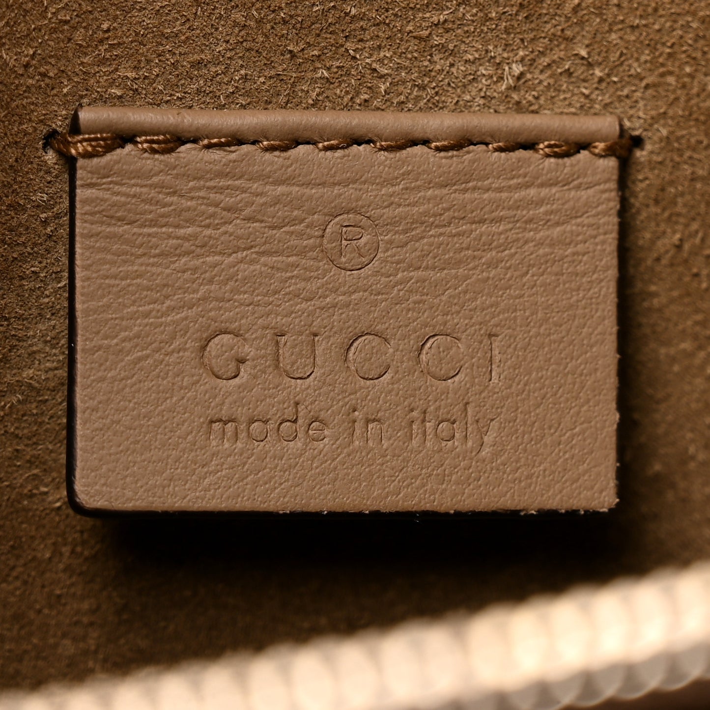 GG Supreme Monogram Small Dionysus Shoulder Bag Taupe