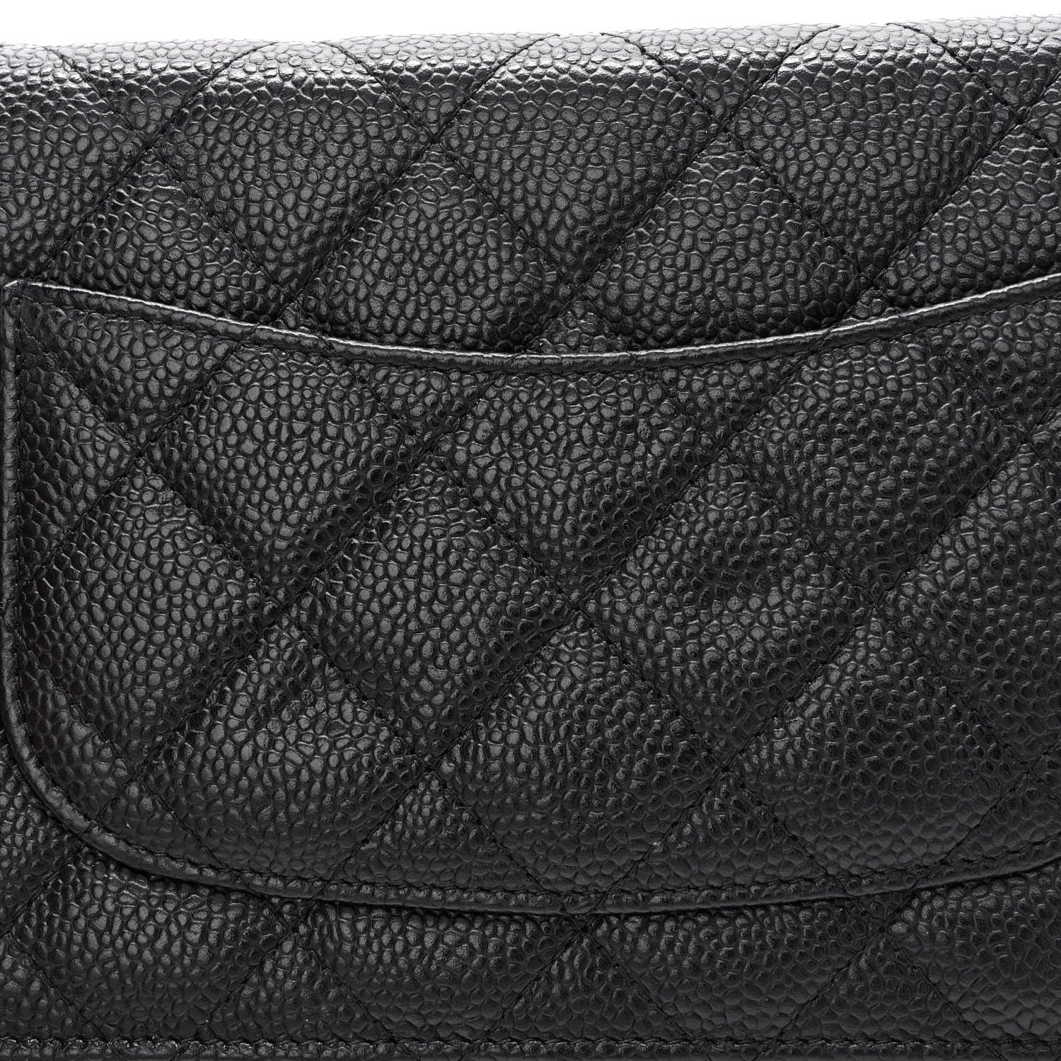 Chanel Caviar Quilted Wallet on Chain WOC Black 13 of 13