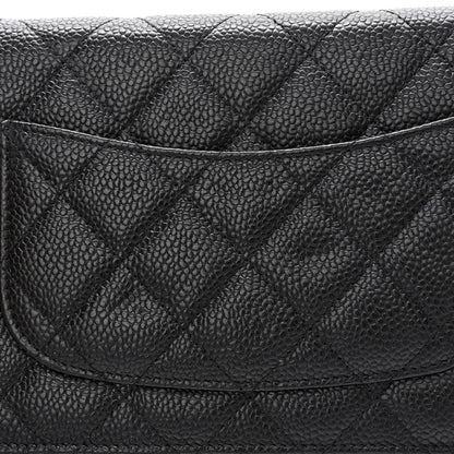 Chanel Caviar Quilted Wallet on Chain WOC Black 13 of 13