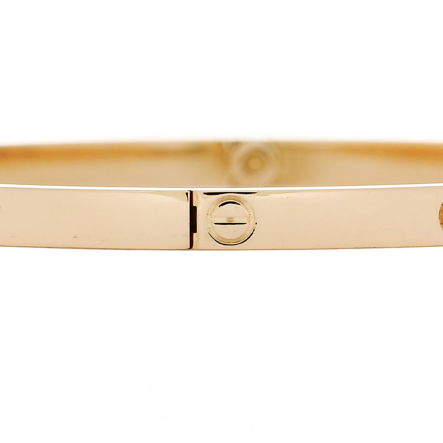 Cartier 18K Yellow Gold Small LOVE Bracelet 18 5 of 8