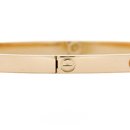Cartier 18K Yellow Gold Small LOVE Bracelet 18 5 of 8