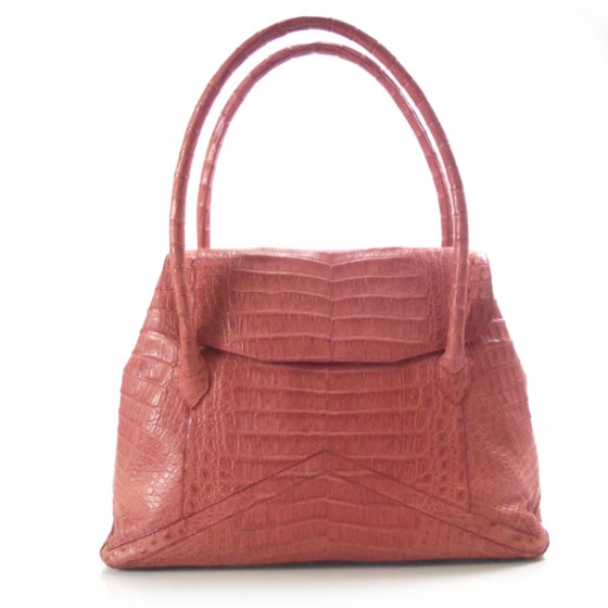 Crocodile Tote Red