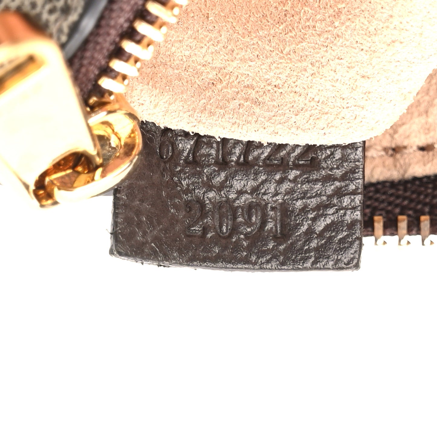 GG Supreme Monogram Web Ophidia Key Case Beige New Acero