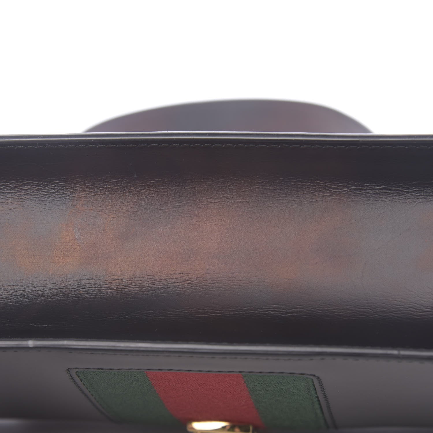 Gucci Calfskin Small Sylvie Shoulder Bag Black 14 of 20