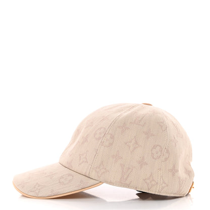 Louis Vuitton Cotton Monogram Jacquard Be My Cap Beige 6 of 9