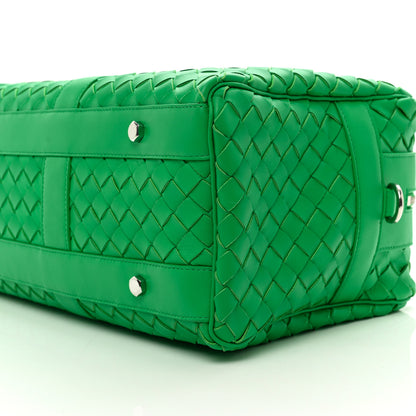 Bottega Veneta Nappa Intrecciato Large Duffle Bag Parakeet 8 of 8