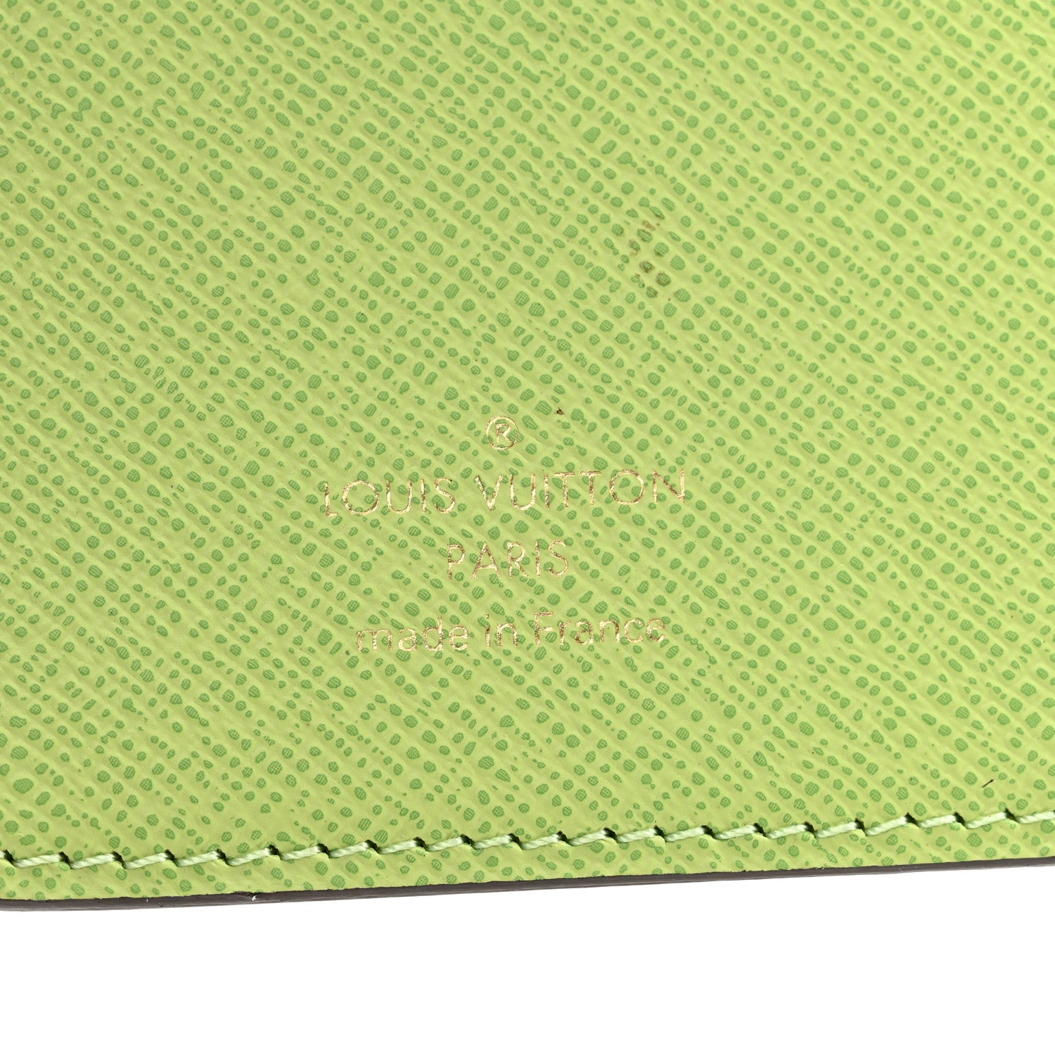 Louis Vuitton LOUIS VUITTON Monogram Villes D'Europe Notebook Cover Green 6 of 6