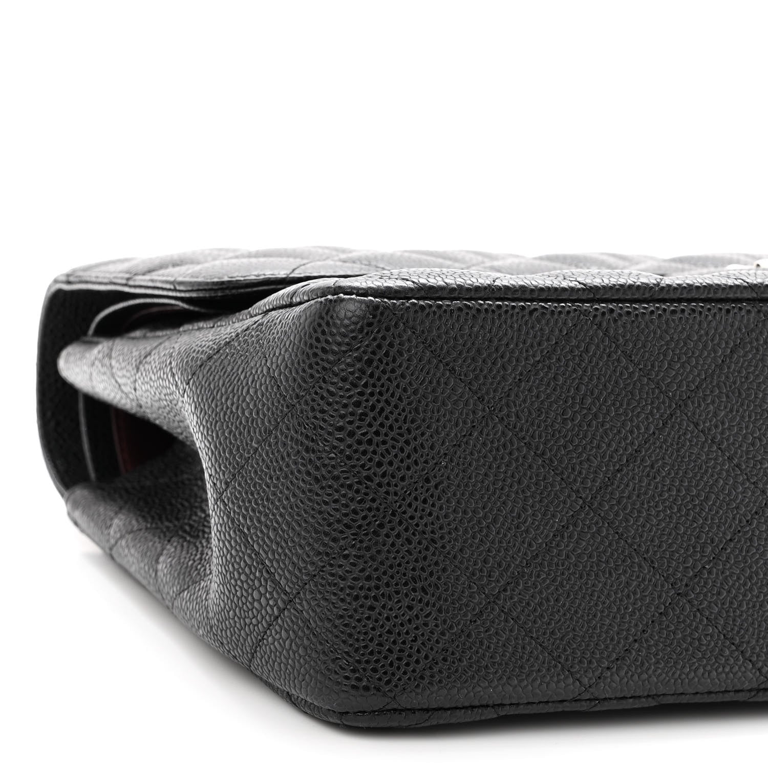 Chanel Caviar Quilted Jumbo Double Flap Black 9 of 10