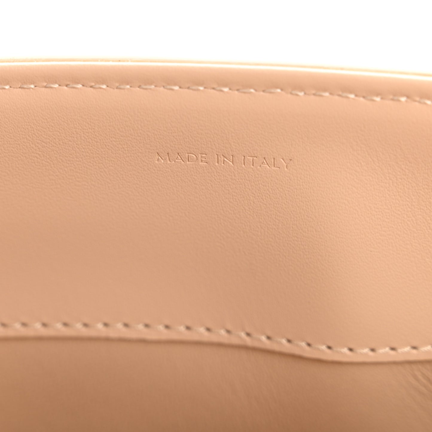 Satinated Calfskin Small 16 Top Handle Bag Nude