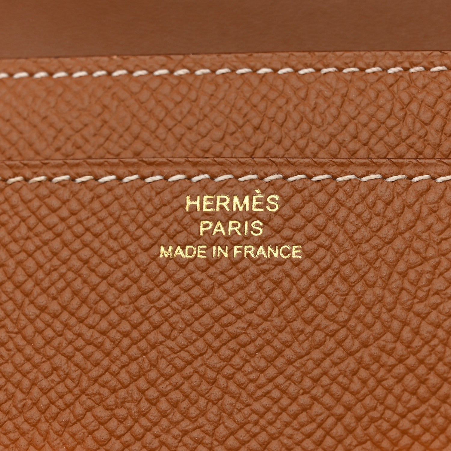 Hermes Epsom Constance Long Wallet To Go Gold 6 of 11