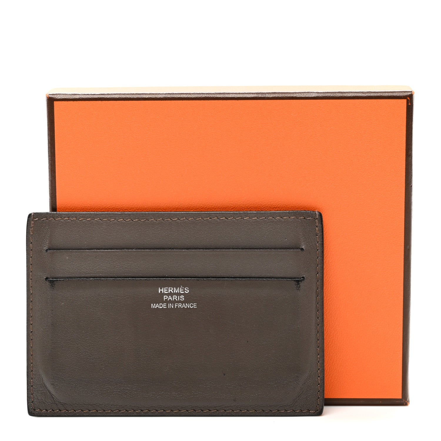 Hermes Swift Citizen Twill Card Case Etain 1896029 – FASHIONPHILE