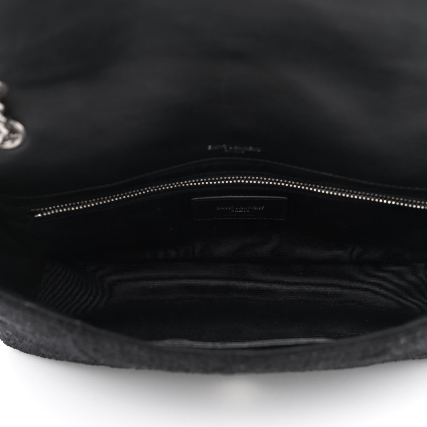 Saint Laurent Wool Monogram Medium Jamie Black 5 of 10