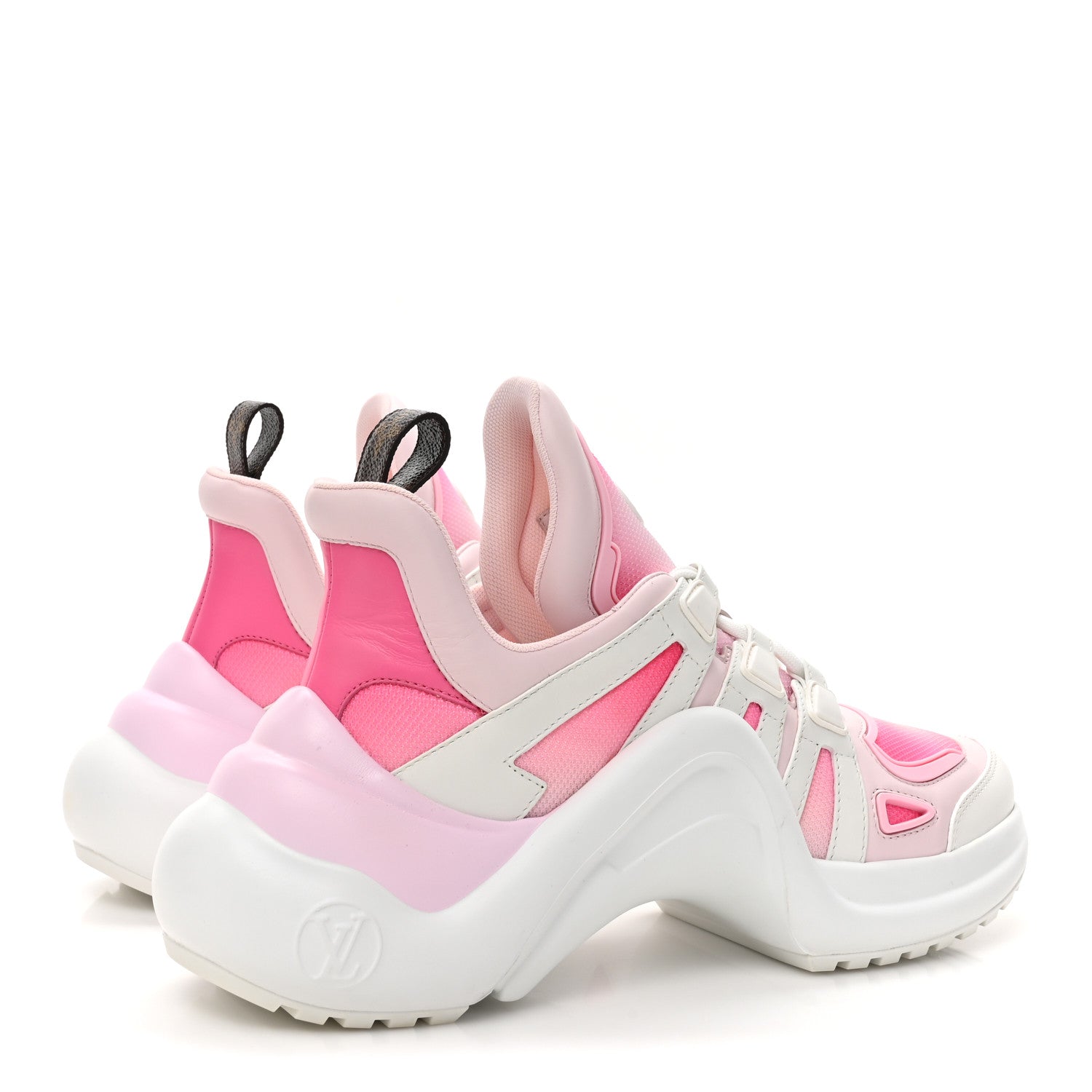 Louis Vuitton Calfskin Technical Nylon LV Archlight Sneaker 39 Rose Clair 5 of 9