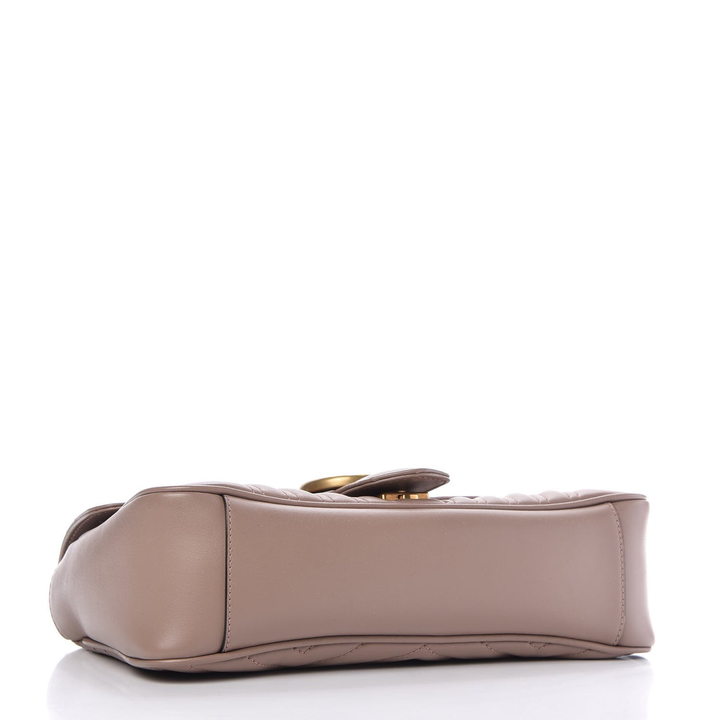 Calfskin Matelasse Small GG Marmont Shoulder Bag Porcelain Rose
