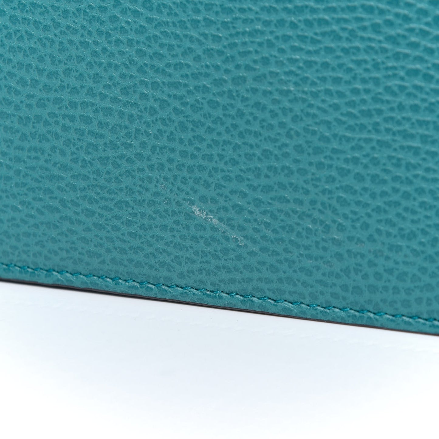 Dollar Calfskin Interlocking G Shoulder Bag Deep Cobalt