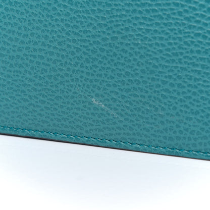 Gucci Dollar Calfskin Interlocking G Shoulder Bag Deep Cobalt 13 of 14