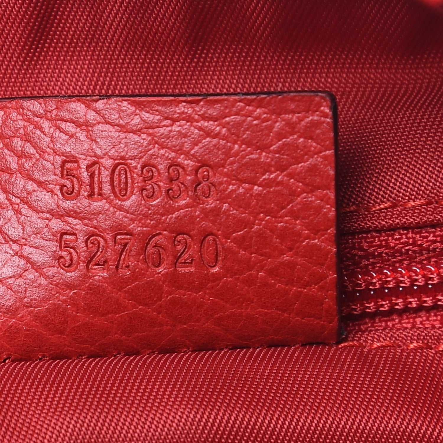 Gucci Nylon Monogram Dolmias Pouch Vibrant Red 7 of 10