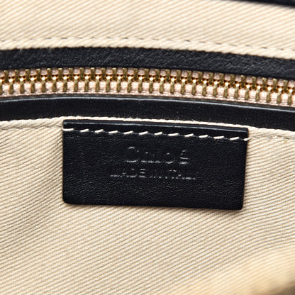 Chloe Calfskin Suede Medium Roy Bag Black 6 of 11