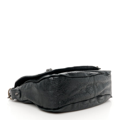 Balenciaga Agneau Classic Hardware Neo Folk Messenger Black 5 of 11