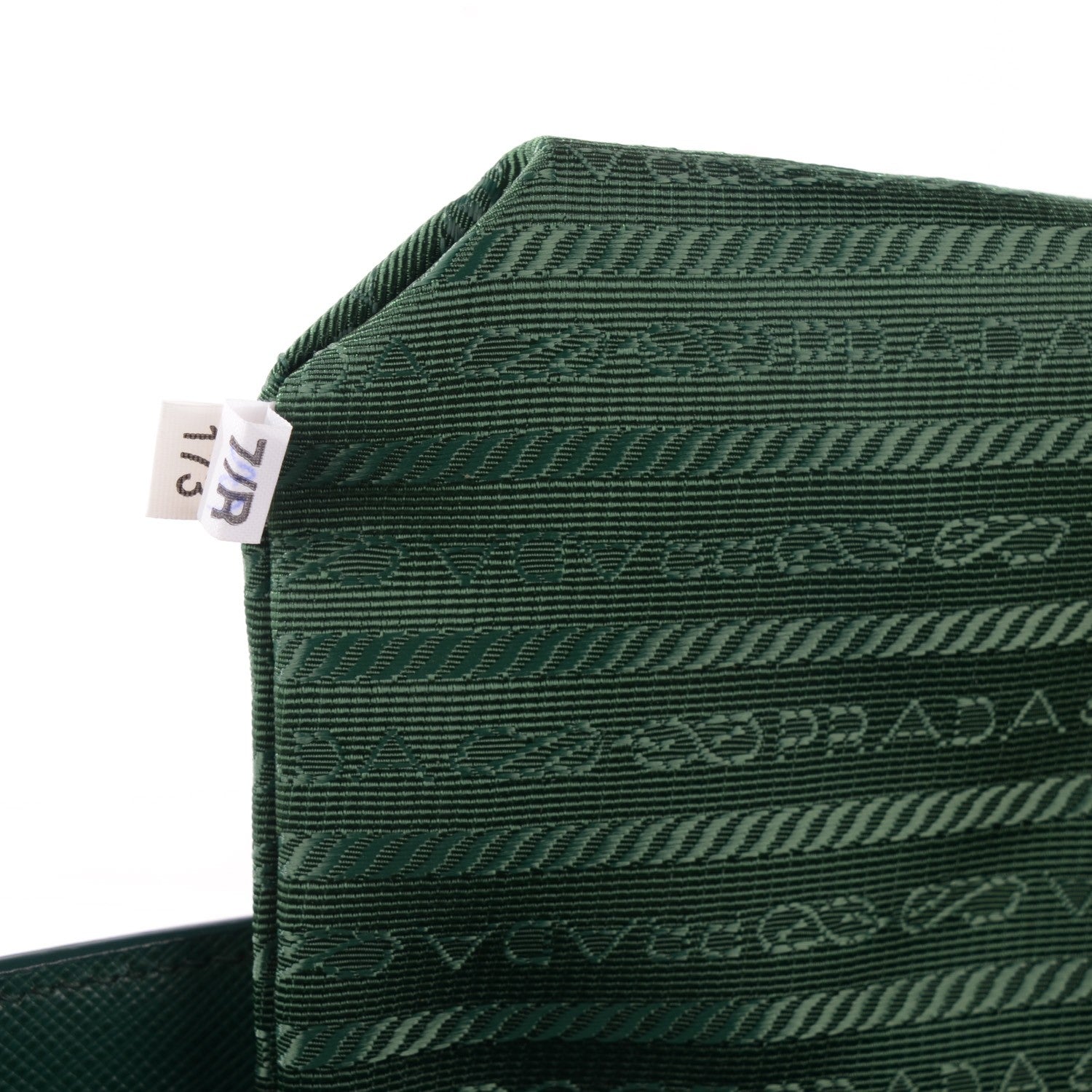 Prada Saffiano Lux Medium Tote Biliardo 8 of 10
