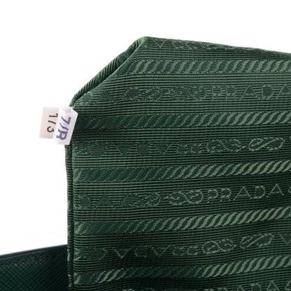Prada Saffiano Lux Medium Tote Biliardo 8 of 10