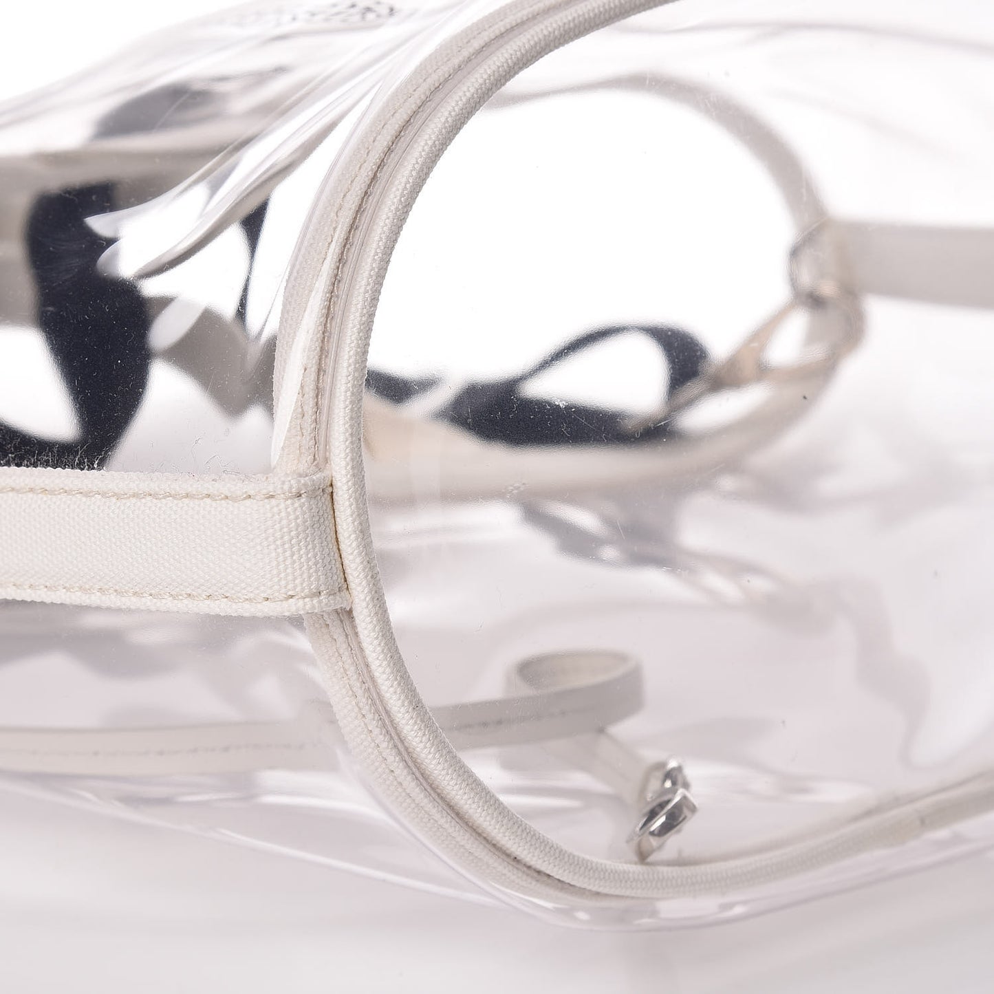 Plexiglass Canapa Small Shopper Tote White