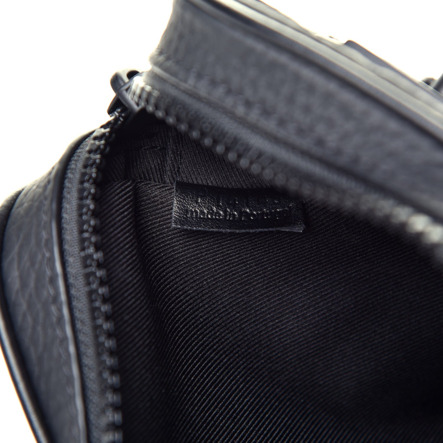 Louis Vuitton Taurillon Monogram Uniformes Solar Ray Soft Pochette Volga Belt Bag Black 6 of 10