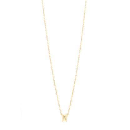 Bulgari 18K Yellow Gold Diamond B.Zero1 Rock Pendant Necklace 1 of 9