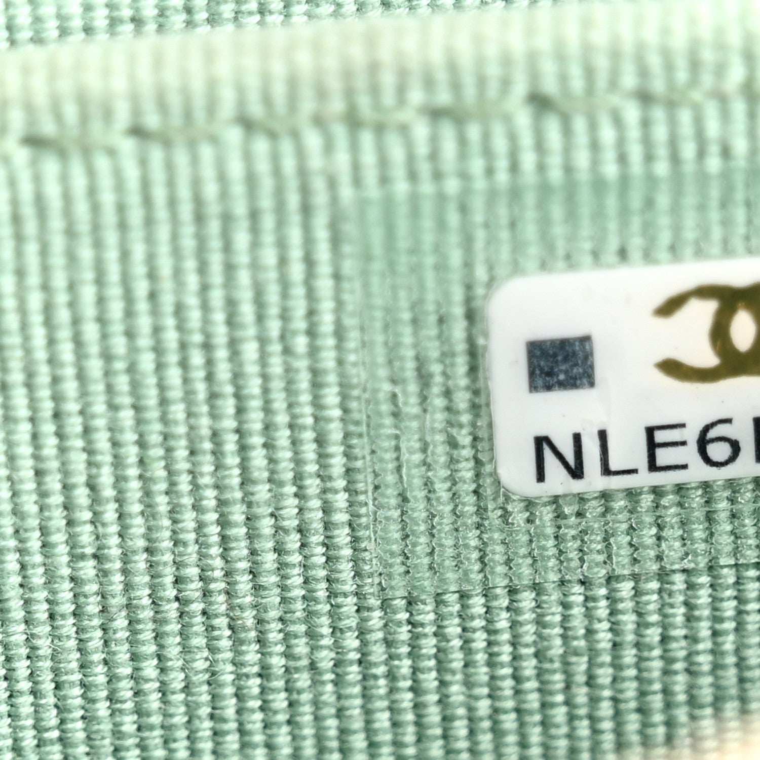 Chanel Caviar Quilted Zip Coin Purse Light Green 7 of 16