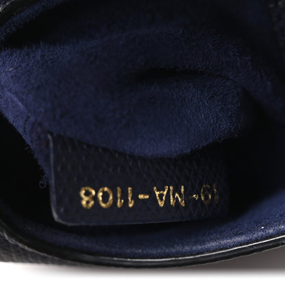 Christian Dior Grained Calfskin Mini Saddle Bag Navy 7 of 10