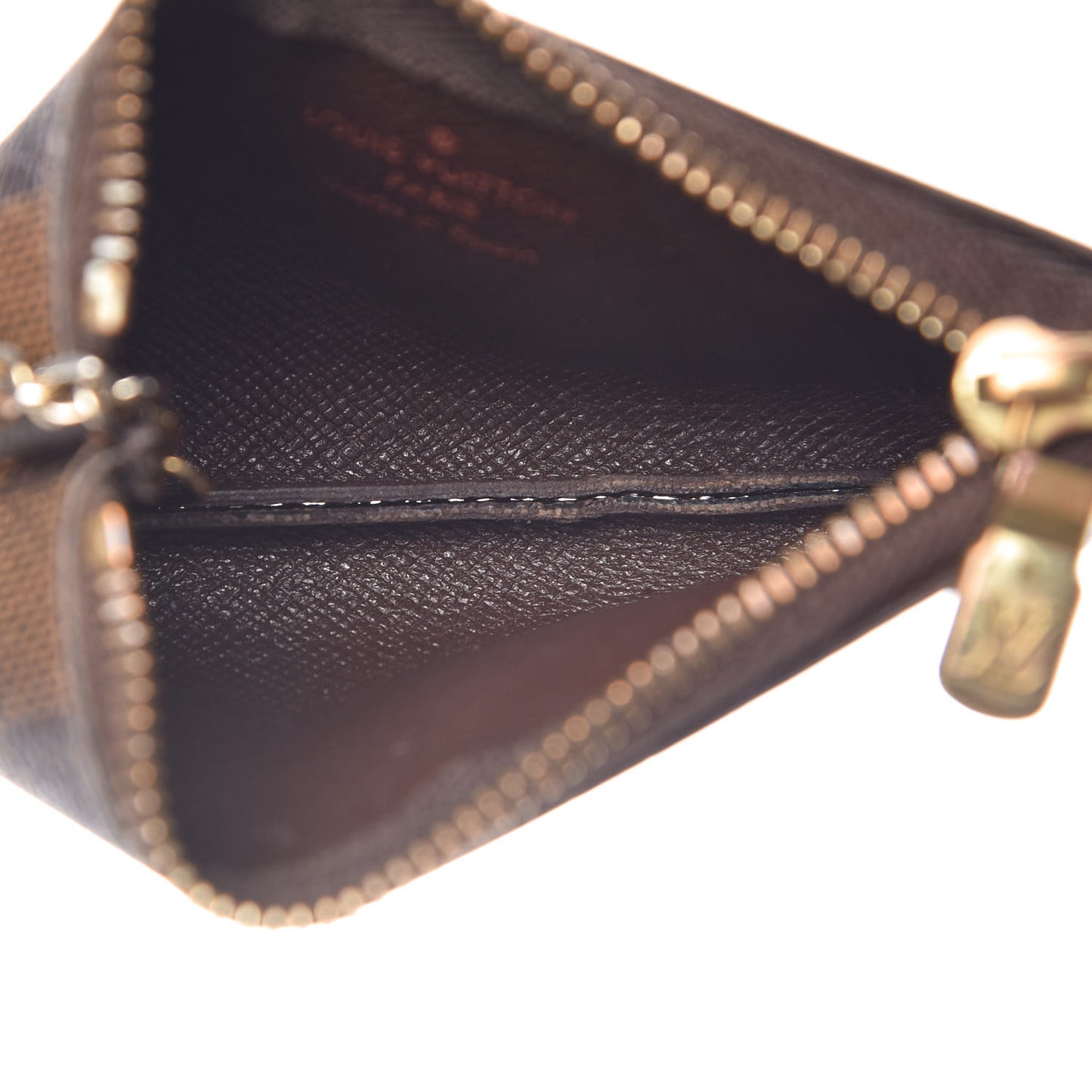 Damier Ebene Key Pouch