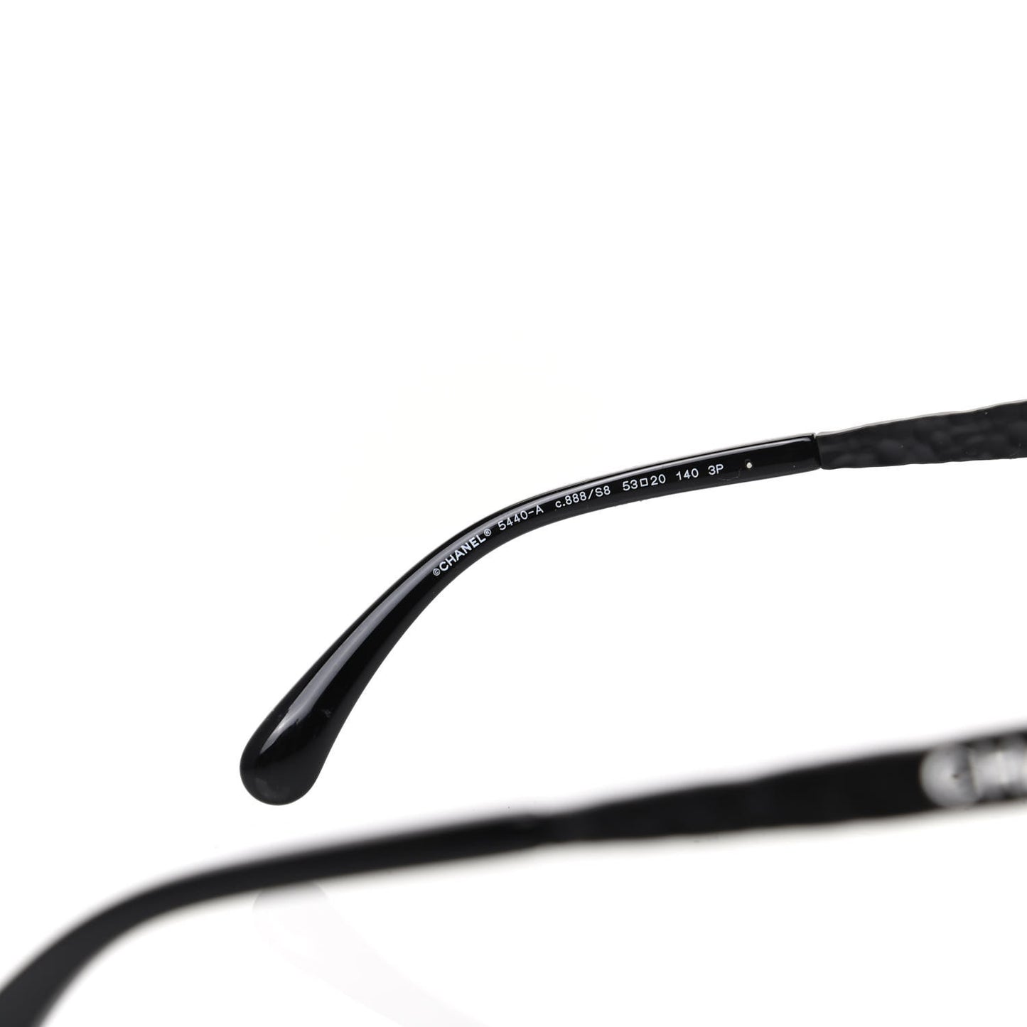 Acetate Metal Polarized Pantos Sunglasses 5440-A Black